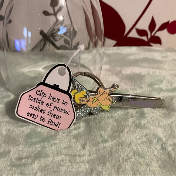 Disney Tinkerbell Purse Clip & Key Holder $21 🧚🏻‍♀️ - Picture 2 of 7